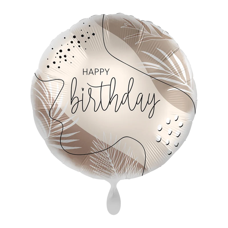 Heliumballon-Geschenk "Happy Birthday" Chic