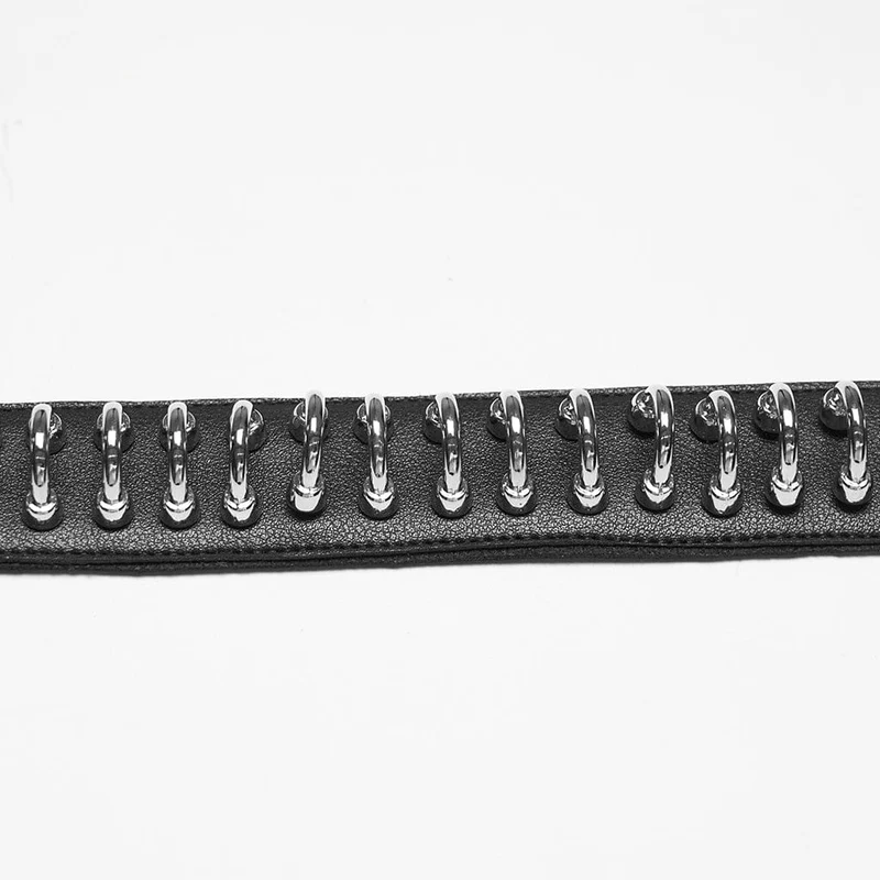 Punk-Ringe-Choker für Damen