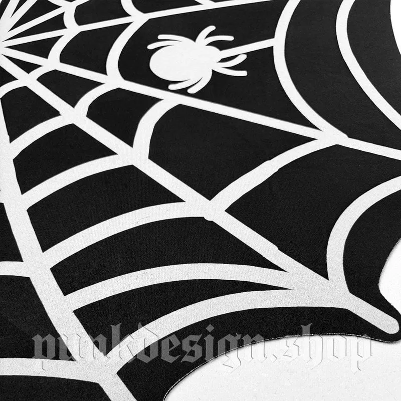 Haustier-Katzenstreu- und Futtermatte im Gothic-Stil