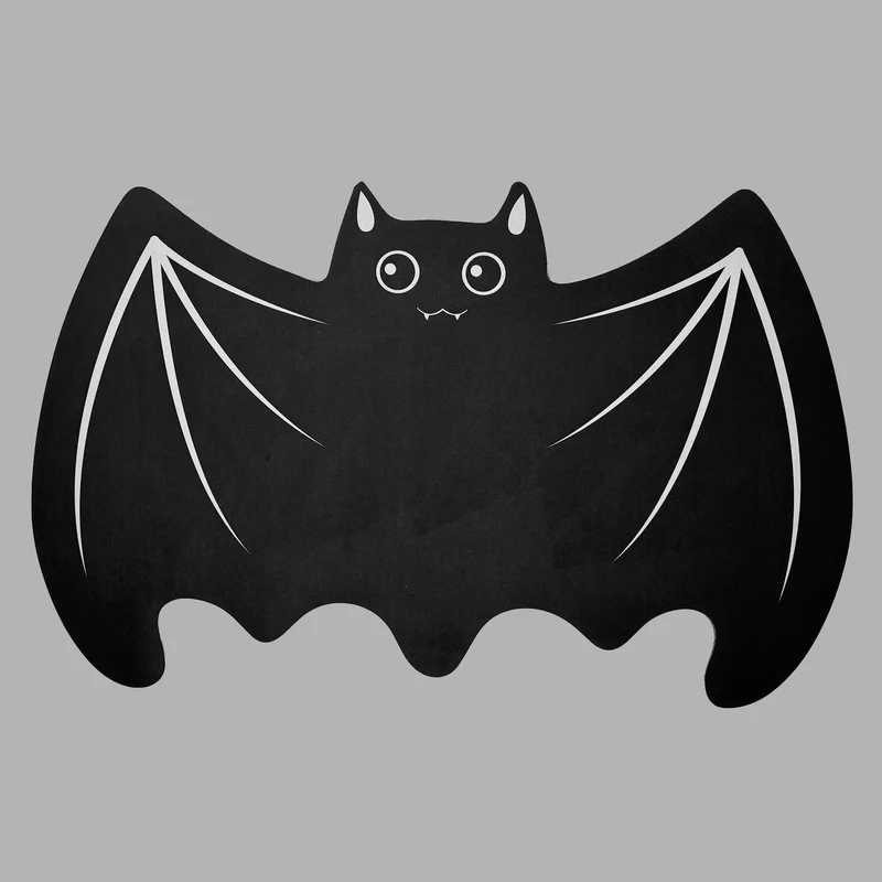 Haustier-Katzenstreu- und Futtermatte im Gothic-Stil