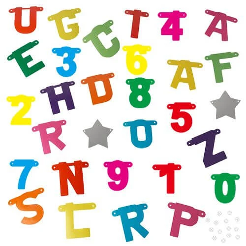 DIY Buchstaben-Girlande