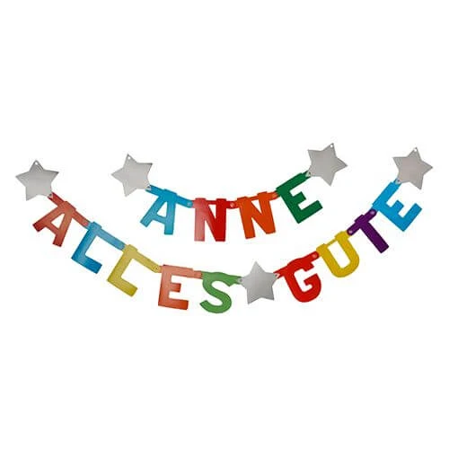 DIY Buchstaben-Girlande