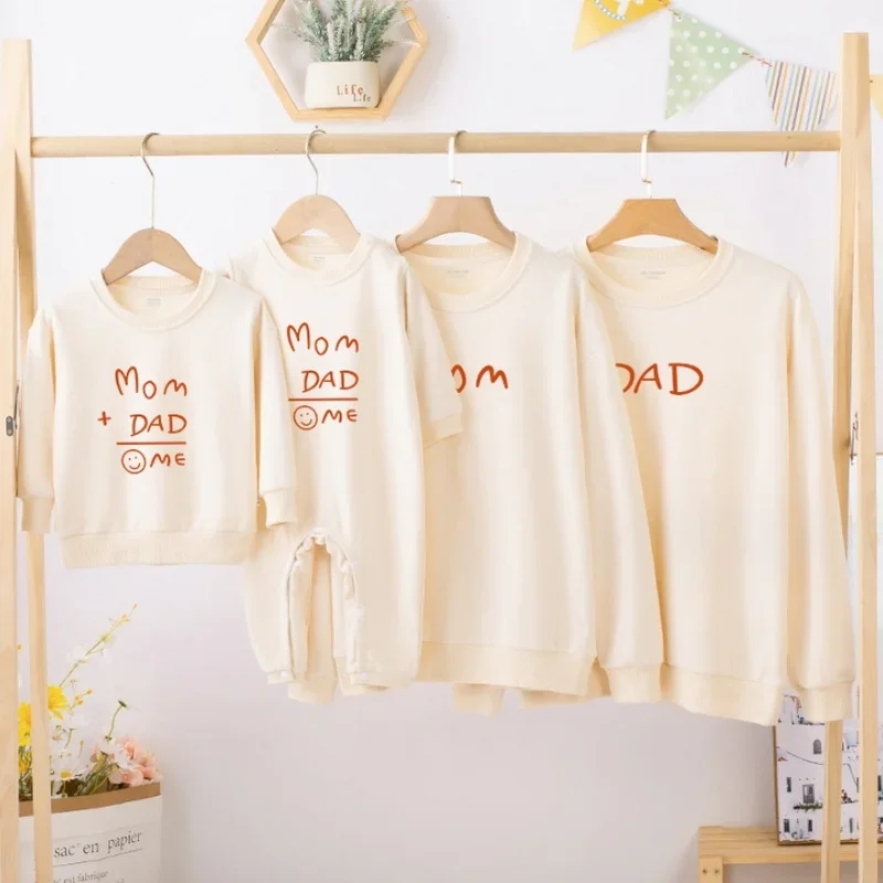 Mama Kleid Papa Sohn Pullover Partnerlook