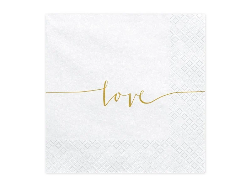 Servietten "Love" 20 Stk.