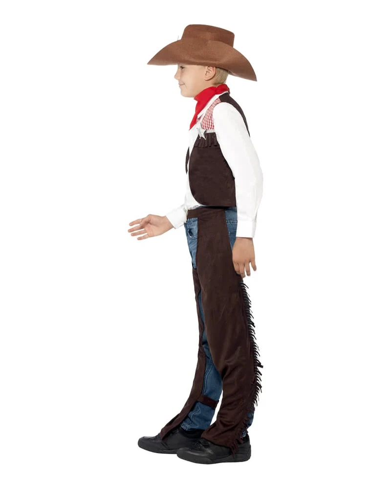 Cowboy Deluxe Kinderkostüm