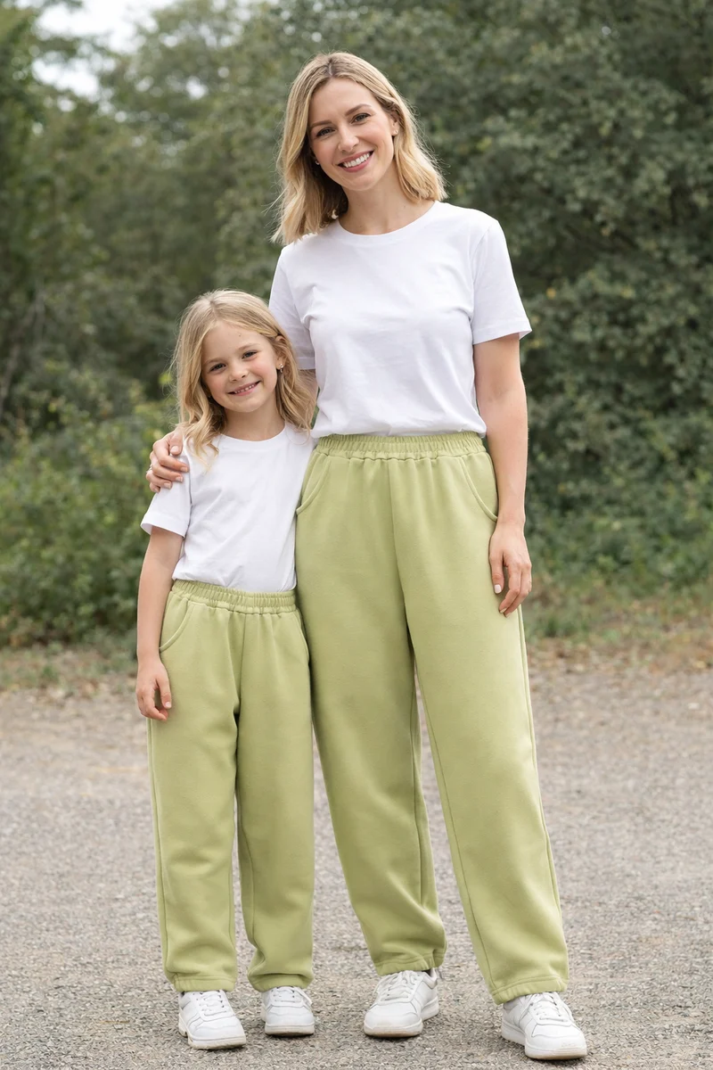 Partnerlook Mutter Tochter Jogginganzug
