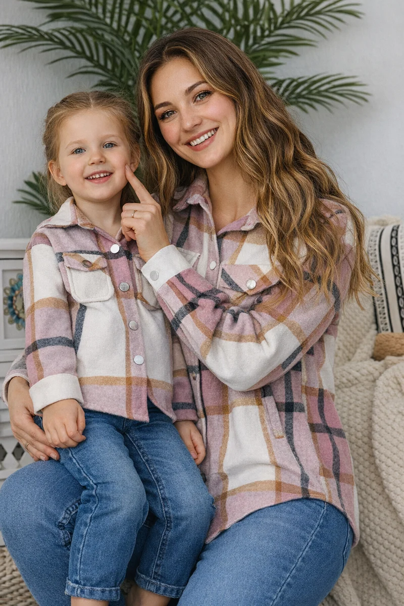 Partnerlook Mutter Tochter Jacke