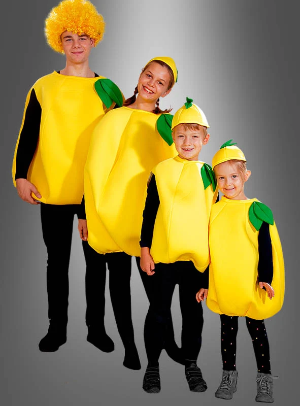 Zitrone Kostüm für Erwachsene unisex