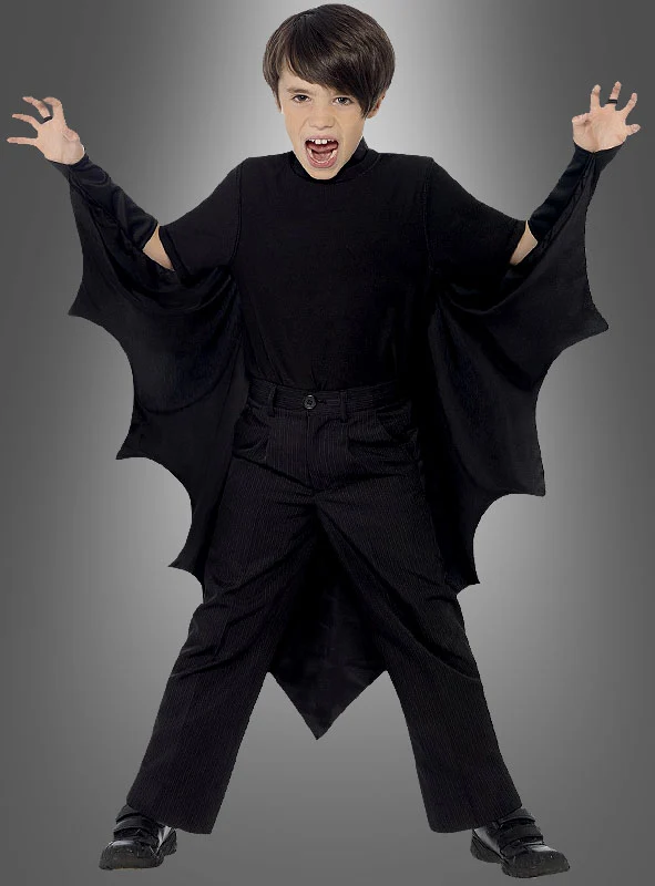 Fledermaus Vampir Umhang für Kinder