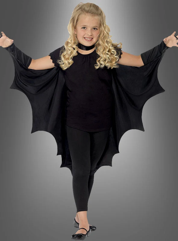 Fledermaus Vampir Umhang für Kinder