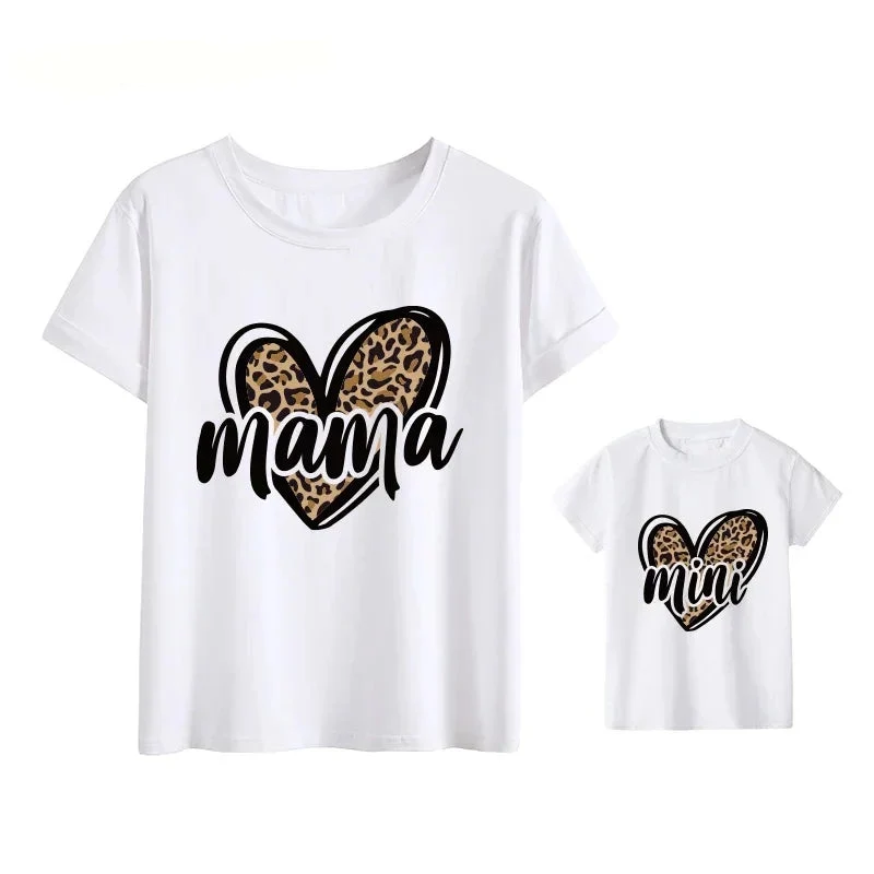 Mutter Tochter Partnerlook T Shirt