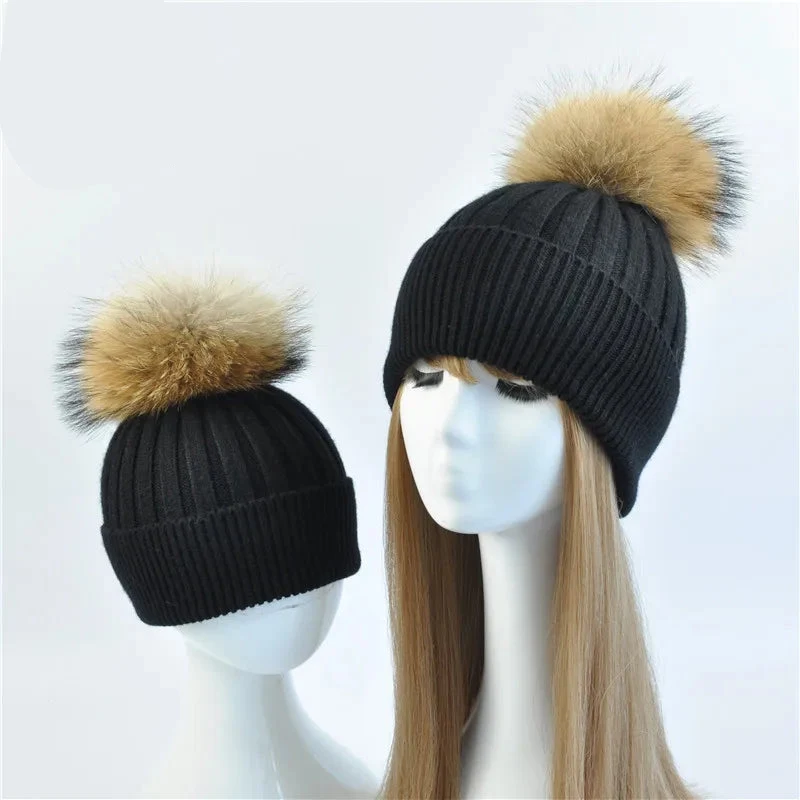 Partnerlook Mutter Tochter Mütze
