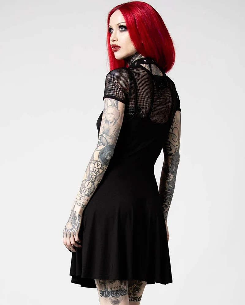 KILLSTAR Rotten Luck Skater Kleid
