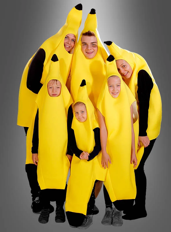 Bananenkostüm Unisex