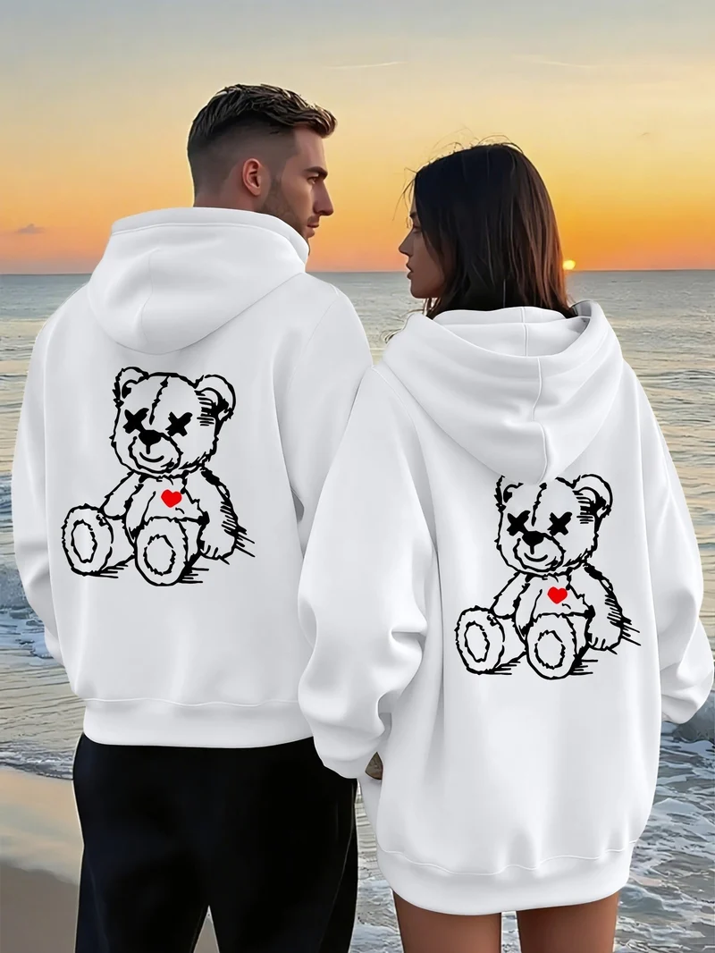 Boyfriend Girlfriend Matching Hoodies