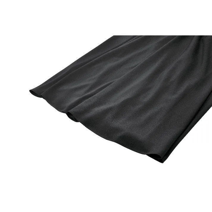 Gothic-Rock für Damen mit floralem Print und hohem Bund aus Mesh, lang und hochgeschnitten