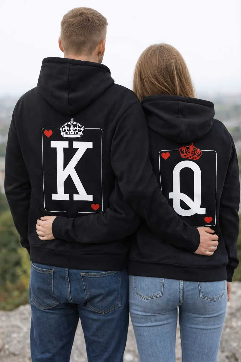 King And Queen Pullover Real