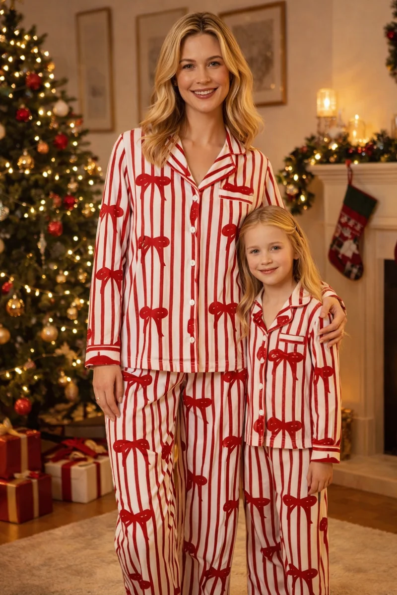 Mama Tochter Pyjama