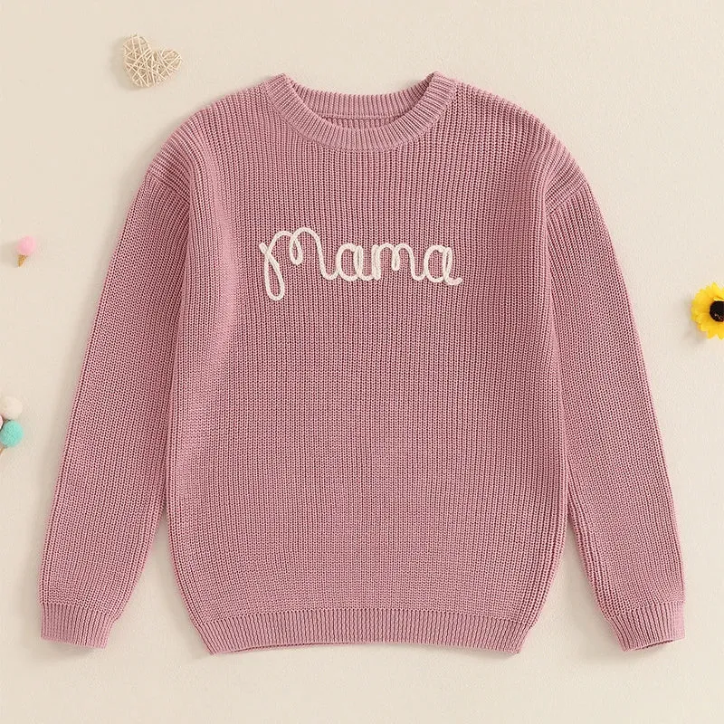 Partner Pullover Mutter Tochter
