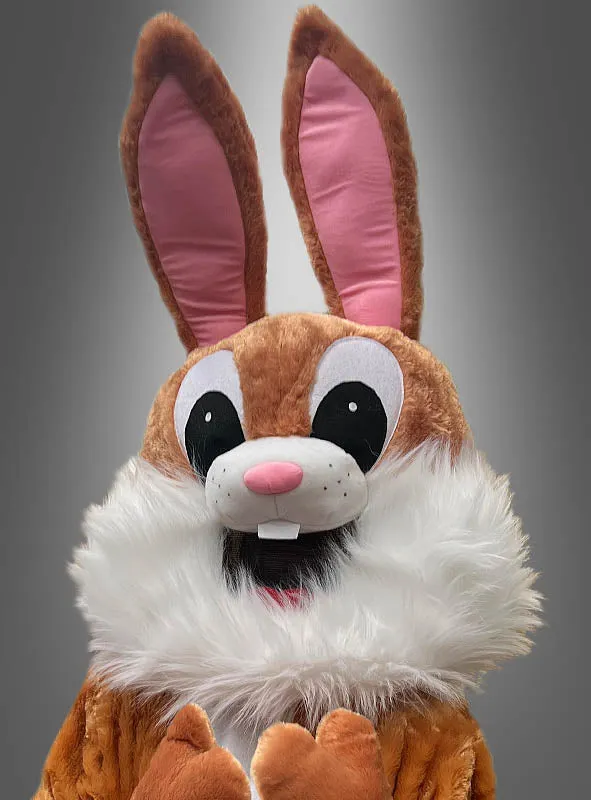 Hasen Maskottchen Komplettkostüm waschbar