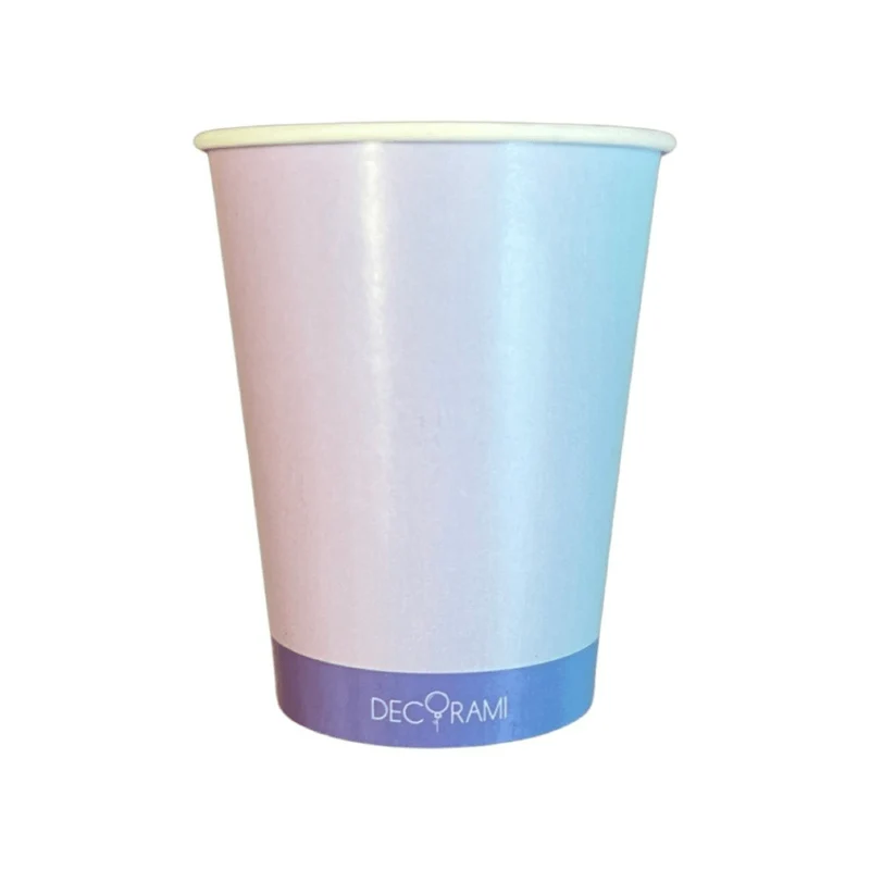 Pappbecher Pastell 8 Stk.