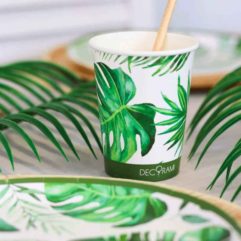 Pappbecher Tropical 8 Stk.