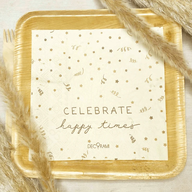 Servietten "Celebrate Happy Times" 20+ 1 Stk.