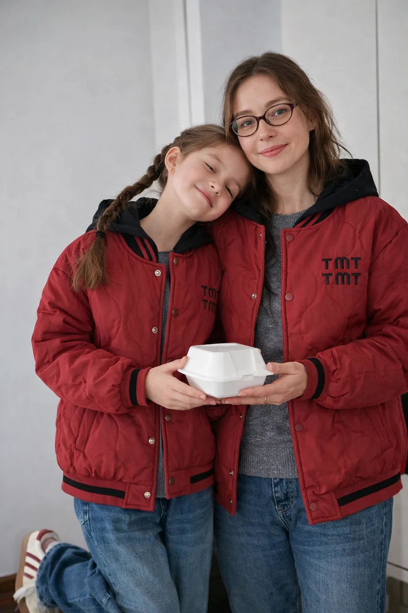 Mutter Tochter Look Hoodie