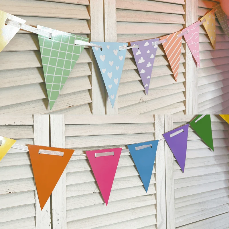 Girlande Regenbogen & Pastell 2-in-1 DIY