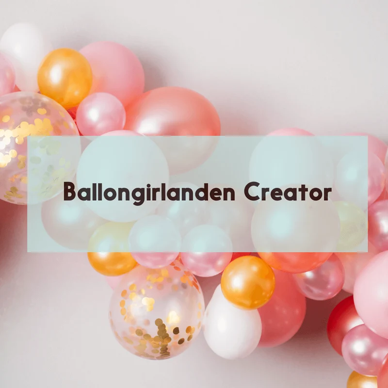 Build your own Ballongirlanden-Kit