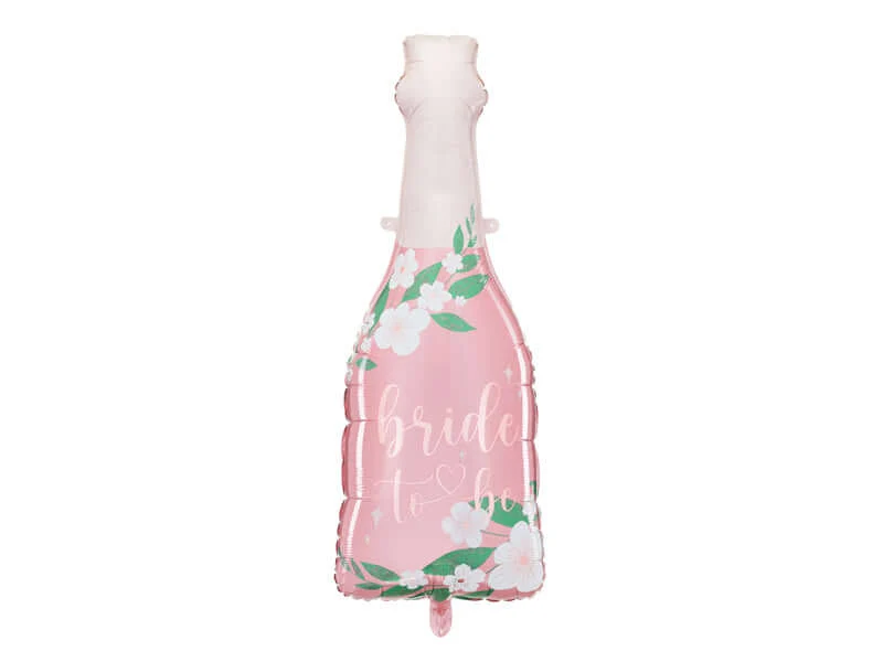 Folienballon Flasche "Bride to be"