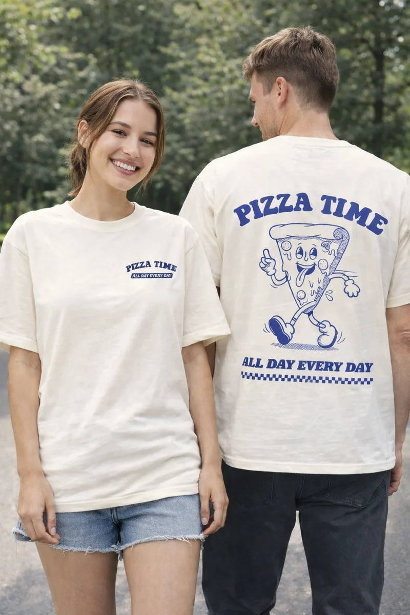 Partner T Shirt Pizza