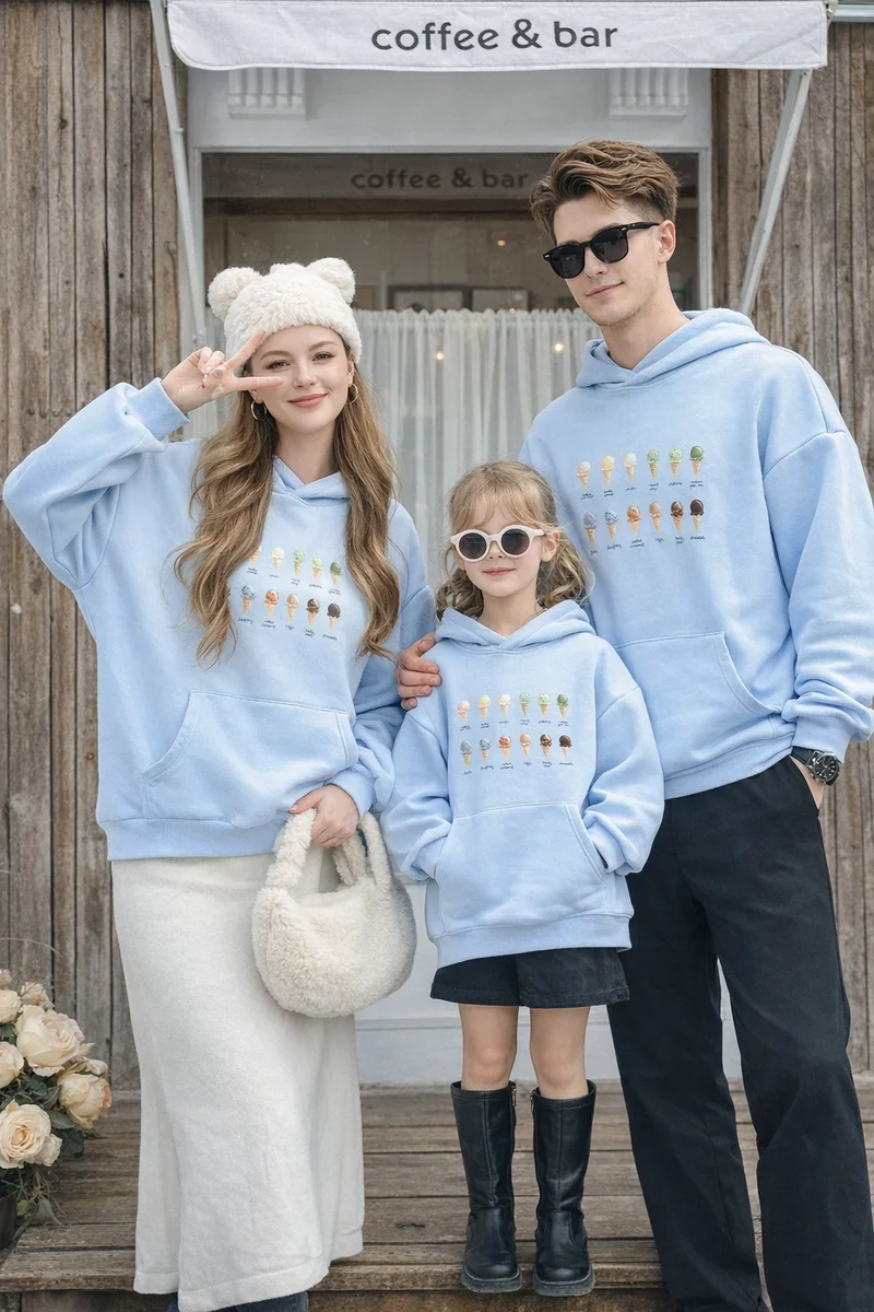 Partnerlook Pullis Lustig