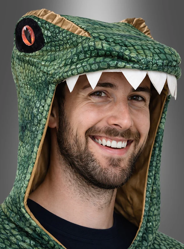 Dino T-Rex Poncho für Erwachsene