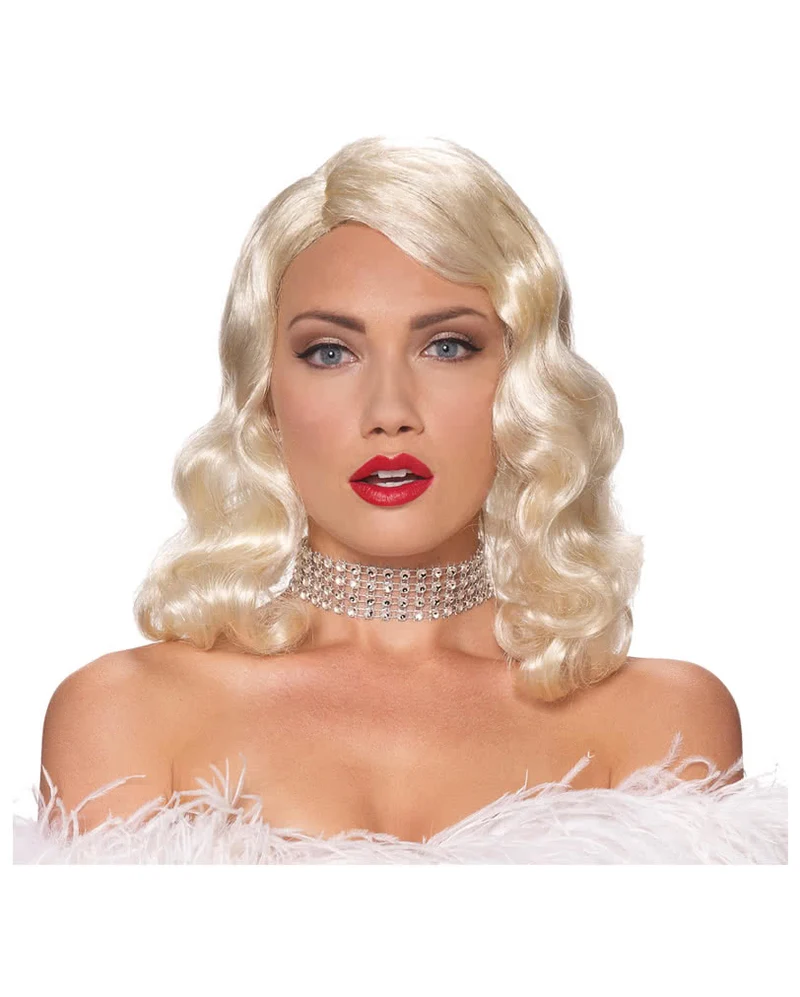 Femme Fatale Perücke Blond