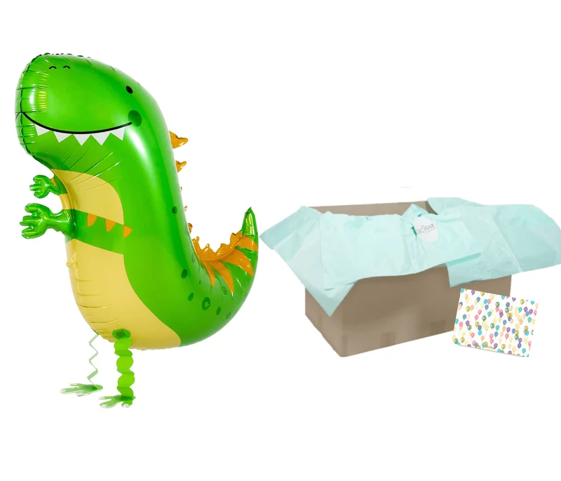Heliumballon-Geschenk Airwalker Süßer Dino