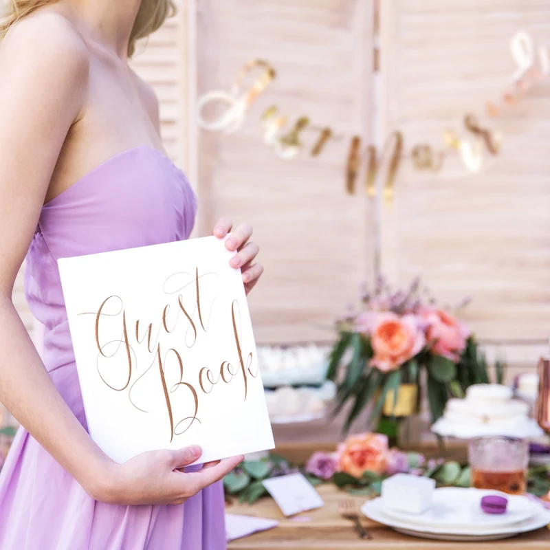 Hochzeit Gästebuch "Guest Book"