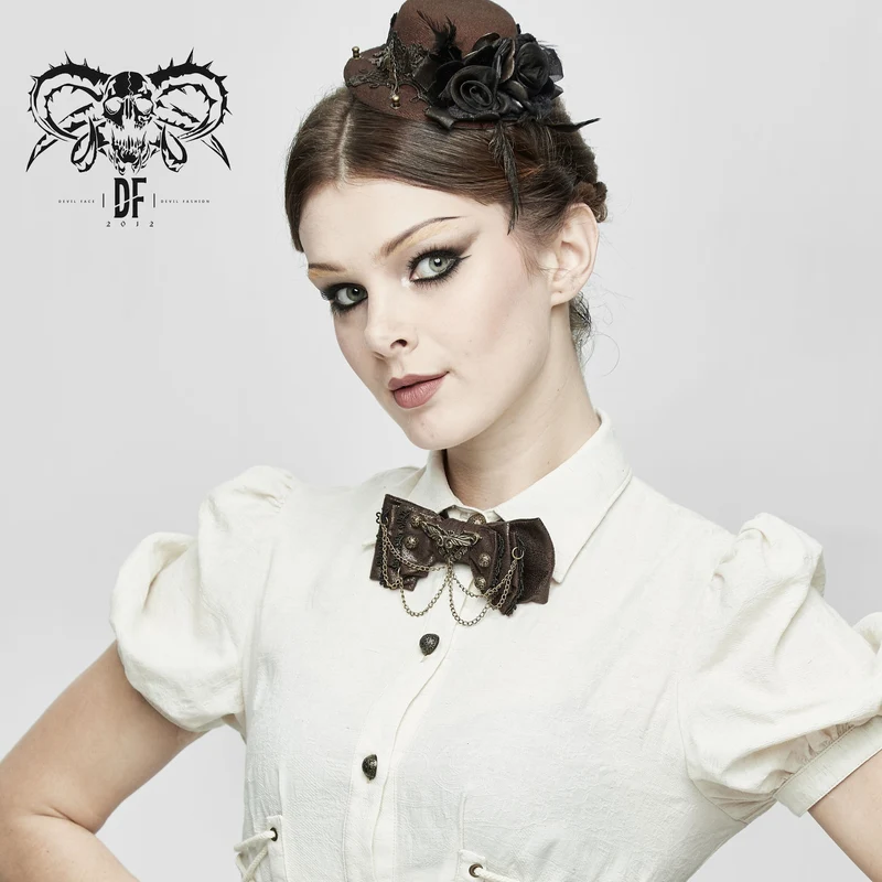 Unisex Vintage Ketten Mehrschichtige Fliege