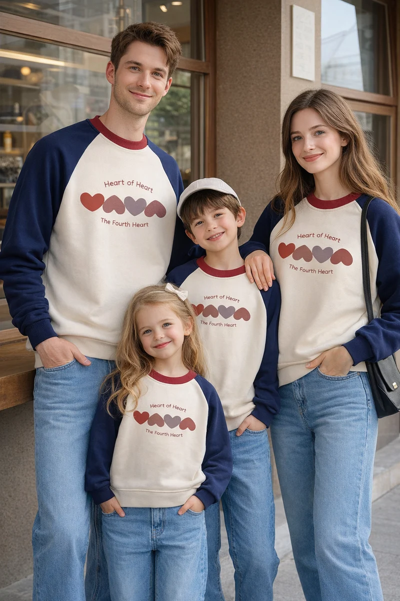 Mama Papa Baby Pullover