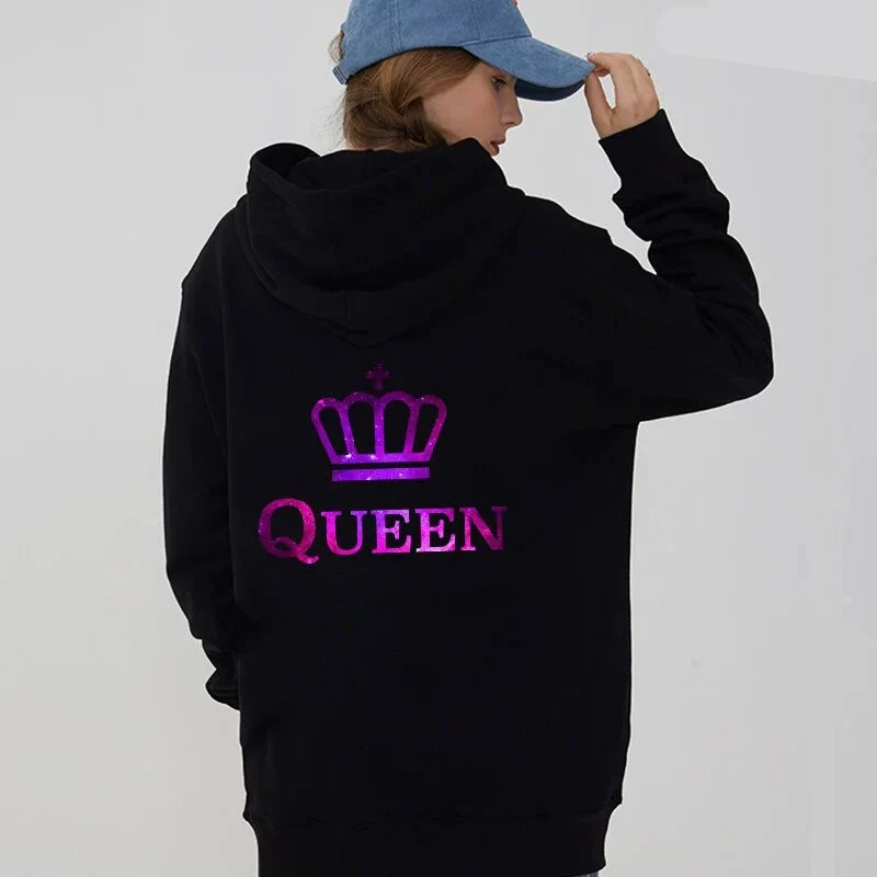 King Und Queen Pulli Blumen