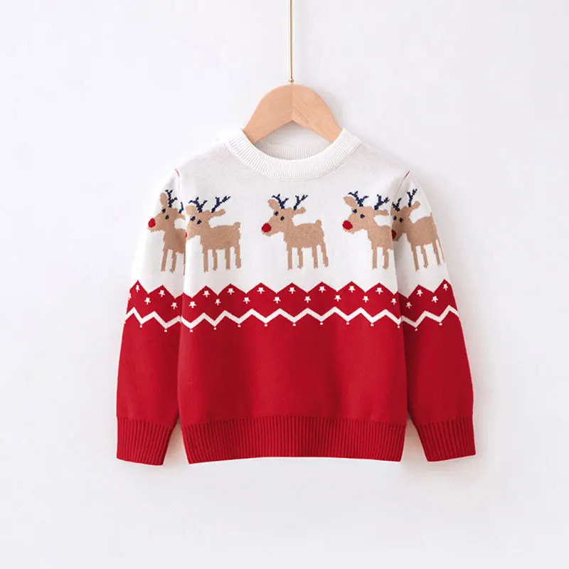 Vater Sohn Pullover Weihnachten
