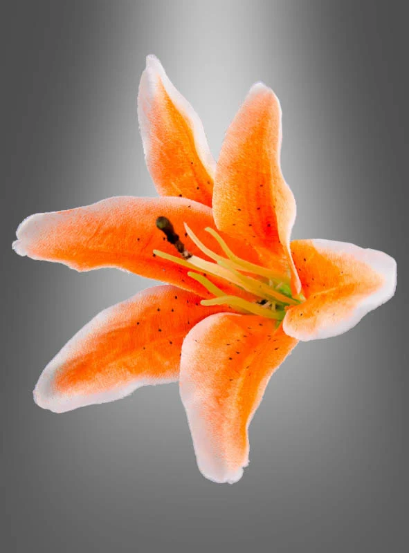 6er Pack künstliche Lilien Blumen Blüten 13cm