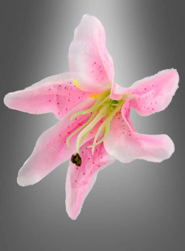 6er Pack künstliche Lilien Blumen Blüten 13cm