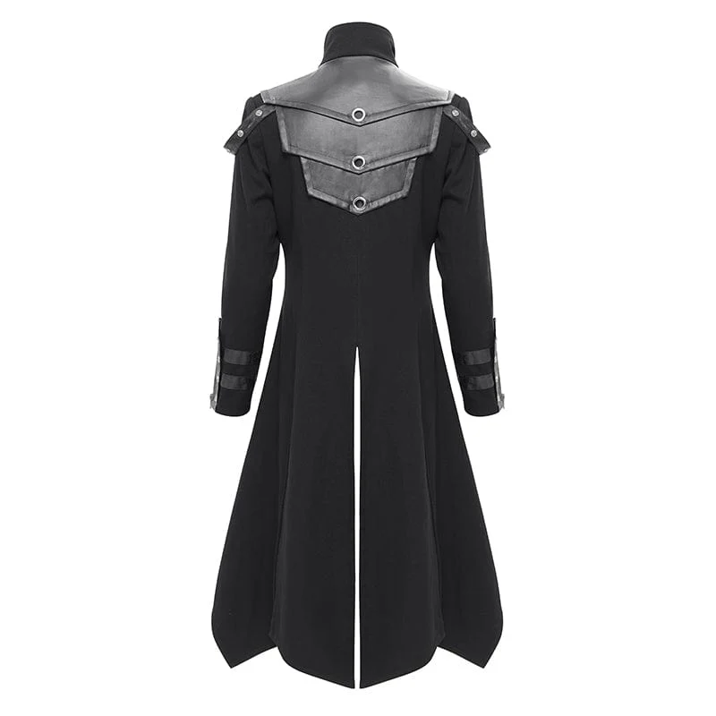 Gothic-Mantel mit Ösen und Schnalle für Herren