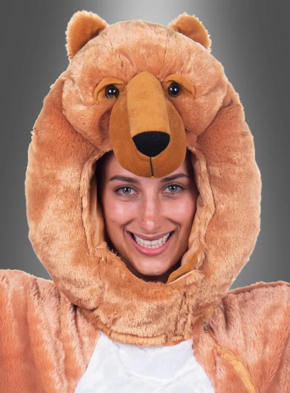 Plüsch Bär Maskenkopf und Schwanz waschbar