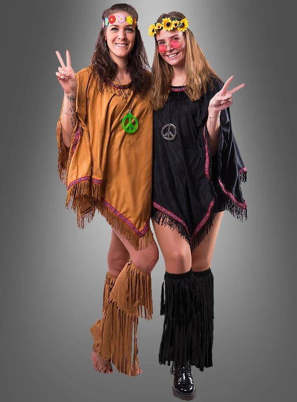 Hippie Stulpen mit Fransen