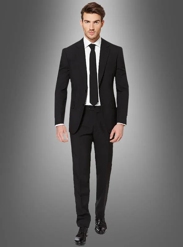 Schwarzer Anzug von OppoSuits