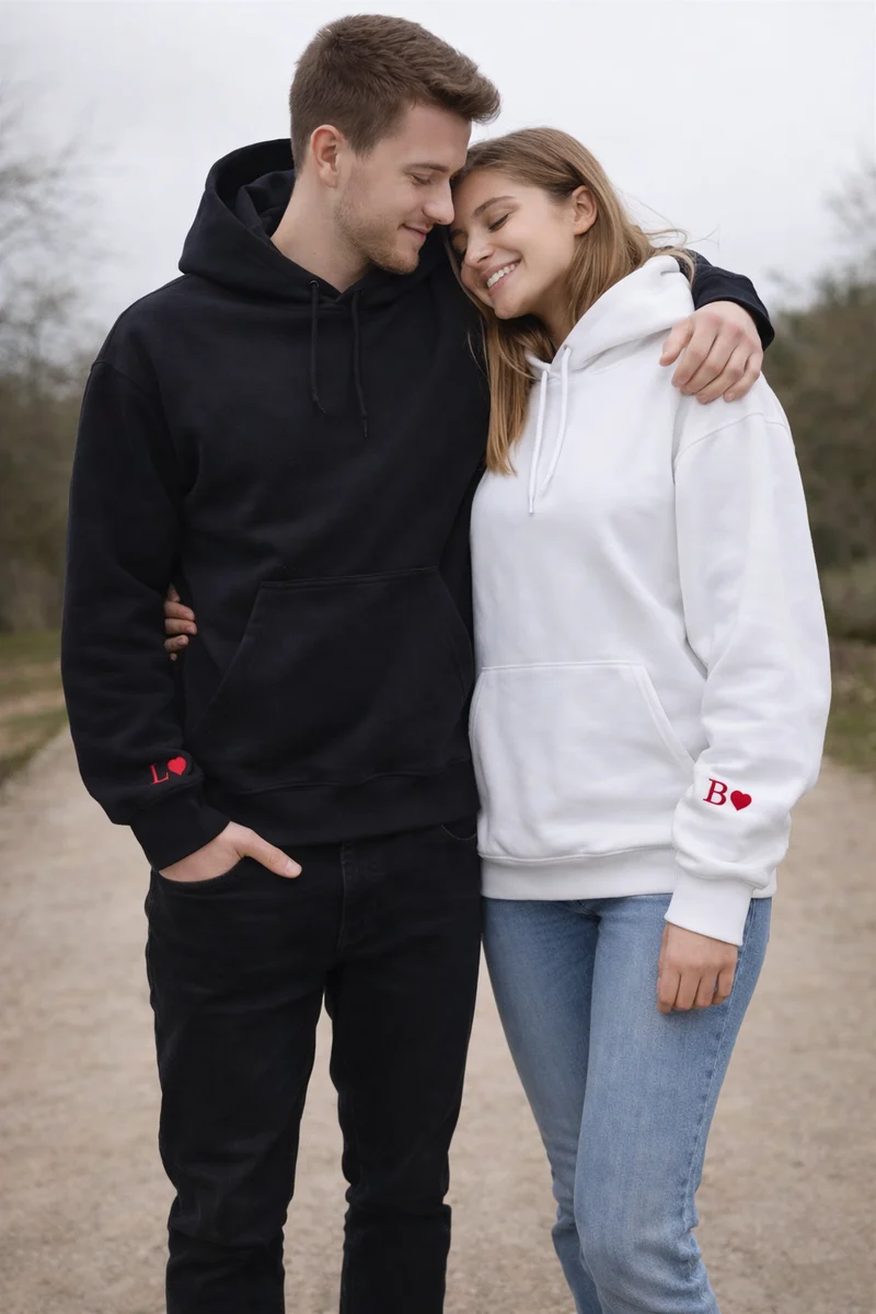 Korean Couple Hoodies