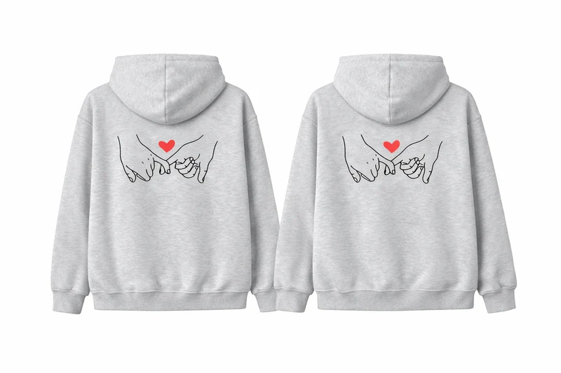 Cute Matching Couples Hoodies