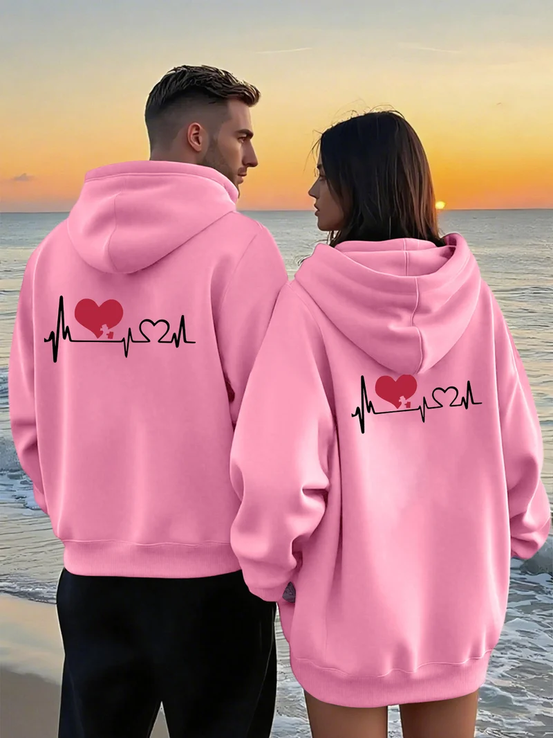 Matching Embroidered Hoodies